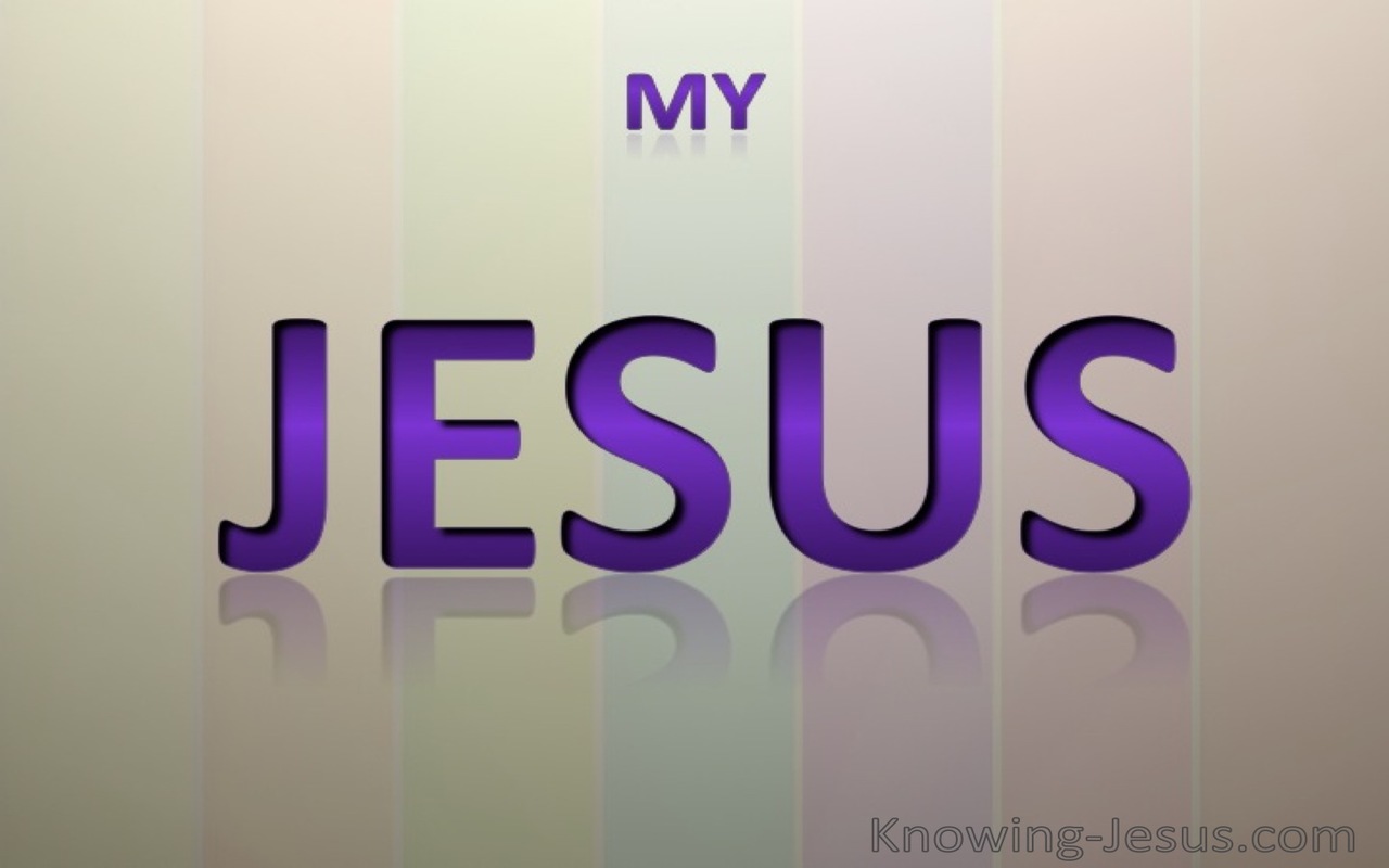 My Jesus  (purple)